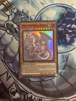 (YCL) Yugioh Dragonmaid Earns MYFI-EN015 Super Rare 1st Ed VLP - Image 1