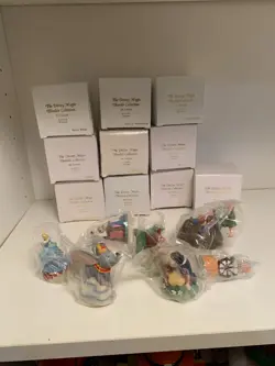 Vintage LENOX DISNEY Magic Thimble Collection Lot of 18! - Image 1