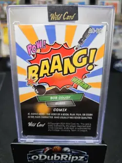 2024 Wild Card Just The Hits Basketball Bob Cousy 2/7 Comix Box Hit Shimmer - Image 4