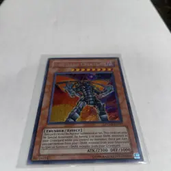 THE DARK CREATOR YUGIOH SECRET RARE HOLO SILVER FOIL - Image 1
