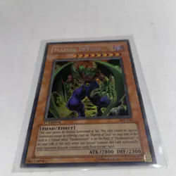 MAZERA DEVILLE YUGIOH SECRET RARE HOLO 1ST EDITION HAS BAD CORNER READ - Image 1