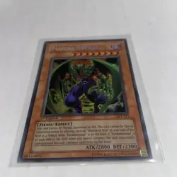 MAZERA DEVILLE YUGIOH SECRET RARE HOLO 1ST EDITION HAS BAD CORNER READ - Image 4