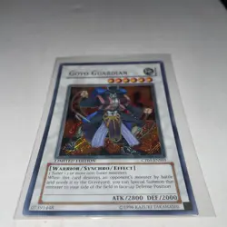 GOYO GUARDIAN YUGIOH SECRET RARE HOLO LIMITED EDITION CT05 - Image 1