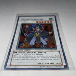 GOYO GUARDIAN YUGIOH SECRET RARE HOLO LIMITED EDITION CT05 - Image 5