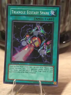 1st Edition Super Rare ☄ YuGiOh Triangle Ecstasy Spark ** RDS-EN039 **NM/VLP - Image 2