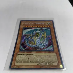 RAINBOW DRAGON YUGIOH SECRET RARE HOLO LIMITED EDITION CT04 - Image 3