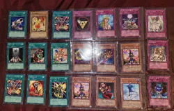 yugioh tcg japanese 21 card lot authentic 2001 2002 2003 2004 2005 2006 cards - Image 1