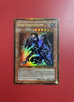 Yugioh Des Volstgalph GLD2-EN002 - Ultra Rare - Image 2