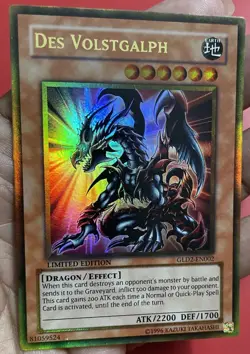 Yugioh Des Volstgalph GLD2-EN002 - Ultra Rare - Image 4
