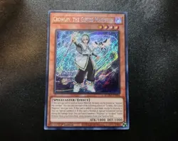 Crowley, the Gifted Magistus BLMM-EN044 Secret Rare 1st Edition Yugioh Card NM - Image 1