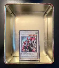 Yugioh 5 Foil/100 Card Turbo Warrior Tin Lot Black Rose Dragon Montage Dragon - Image 2
