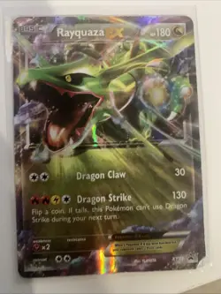 Pokemon TCG Rayquaza EX XY73 XY Black Star Promo 2015 Ultra Rare Card - Image 1