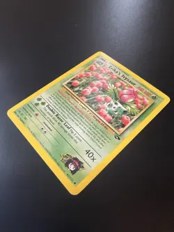 Erika’s Ivysaur 41/132 Gym Challenge Unlimited 2000 Pokemon Card Uncommon NM - Image 3