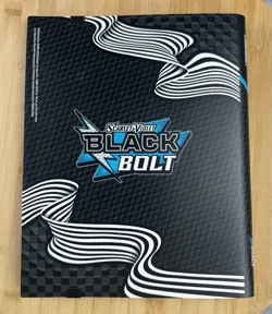Pokemon TCG Card BLACK BOLT Binder - BINDER ONLY - Empty Holds 360 Cards - NEW - Image 4