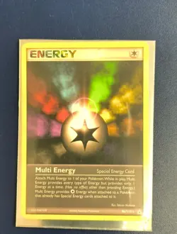 Multi Energy 103/112 Rare Reverse Holo Ex Fire Red Leaf Green Pokemon Card - Image 1