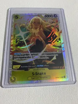 S-Snake OP08-112 (Super Rare) Two Legends ONE PIECE Card NM english! - Image 1