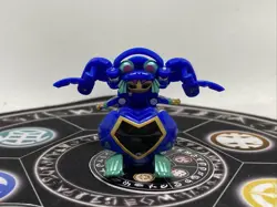 Bakugan Battle Brawlers Aquos Minx Elfin & Card MG Japan Import Rare - Image 5