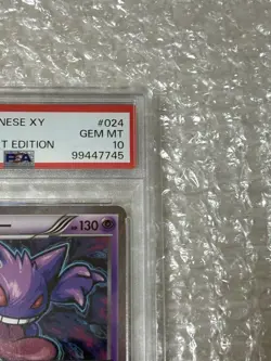 PSA10 Gengar 024059 XY8 Blue Shock 1st Edition Japanese Pokemon Card Rare Holo - Image 3