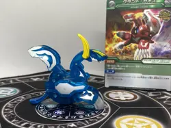 Bakugan BakuTech Translucent Pyrus Flare Dragaon & Ability Card MG Japan Import - Image 2