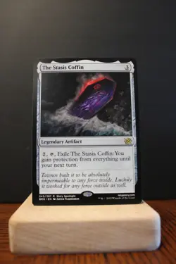 The Stasis Coffin Rare NM The Brothers' War MTG Magic the Gathering Card ManaFam - Image 1