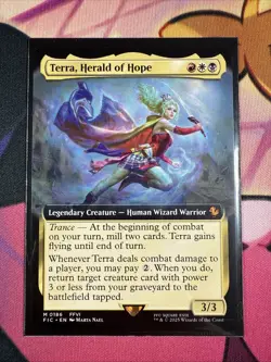 MTG: FINAL FANTASY #186 Terra, Herald of Hope (Extended Art) - Image 1