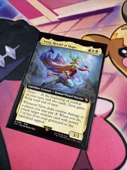 MTG: FINAL FANTASY #186 Terra, Herald of Hope (Extended Art) - Image 2