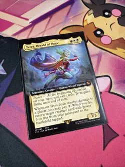 MTG: FINAL FANTASY #186 Terra, Herald of Hope (Extended Art) - Image 3