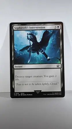 MTG: Final Fantasy - Sephiroth's Intervention (0116) - Regular - NM - Image 1