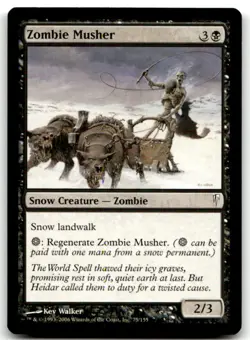 MTG Zombie Musher C Coldsnap 75 LP - Image 1