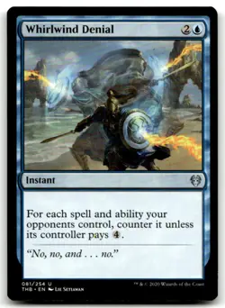 MTG Whirlwind Denial U Theros Beyond Death 81 LP - Image 1
