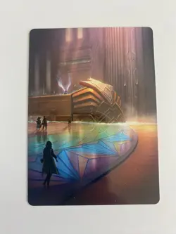 1x Art Series (21/54) - Plains MTG Foundations NM Magic - Image 1