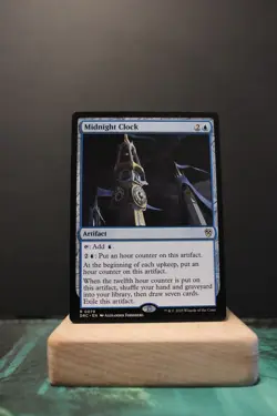 Midnight Clock Rare NM Aetherdrift: Commander MTG Magic the Gathering | ManaFam - Image 1