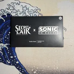 MTG Secret Lair x Sonic: Turbo Gear Foil Edition SEALED - Image 1