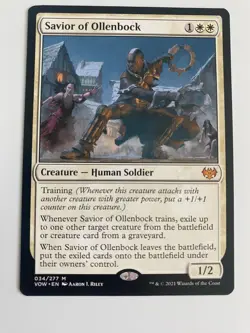 Savior of Ollenbock ~ Crimson Vow [ NearMint ] [ Magic MTG ] - Image 1