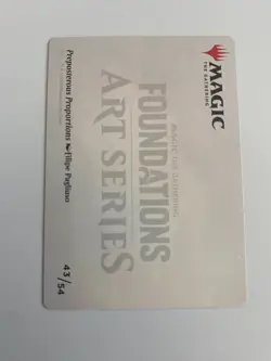 Preposterous Proportions - 43 - Art Card - FDN - NM - MTG Magic the Gathering - Image 2