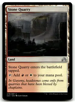 MTG Stone Quarry U Shadows over Innistrad 279 LP - Image 1