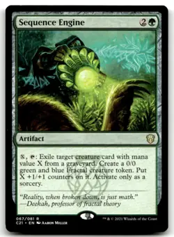MTG Sequence Engine R Commander 2021 67 LP - Image 1