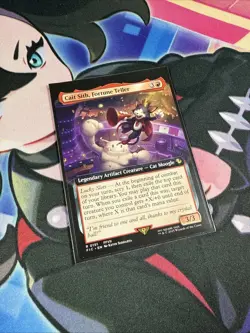 0151 Cait Sith, Fortune Teller EXTENDED ART Commander Final Fantasy NM Card MTG - Image 3