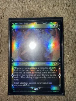 Yuriko, the Tiger's Shadow NINJA TRIBAL NINJITSU Magic MTG Custom Commander Deck - Image 2