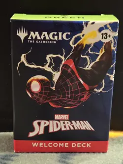 PAX 2025 Magic The Gathering MTG Spider-Man Miles Morales Green Welcome Deck - Image 1