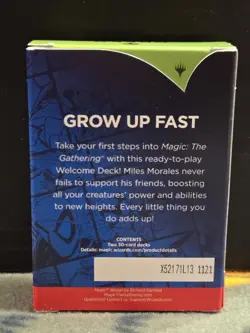 PAX 2025 Magic The Gathering MTG Spider-Man Miles Morales Green Welcome Deck - Image 2