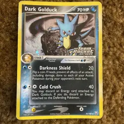 Dark Golduck Reverse Holo Pokemon Card ex Team Rocket Returns 35/109 - Image 1