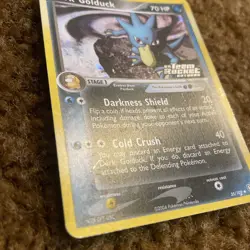 Dark Golduck Reverse Holo Pokemon Card ex Team Rocket Returns 35/109 - Image 3