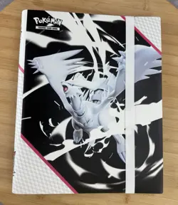 White Flare Pokemon TCG Binder ONLY 20 9-Pocket Pages/360 Capacity/Side Load - Image 1