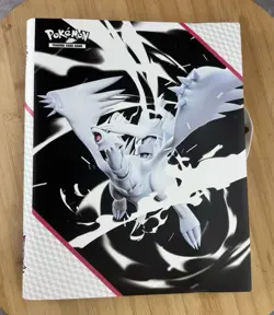 White Flare Pokemon TCG Binder ONLY 20 9-Pocket Pages/360 Capacity/Side Load - Image 2
