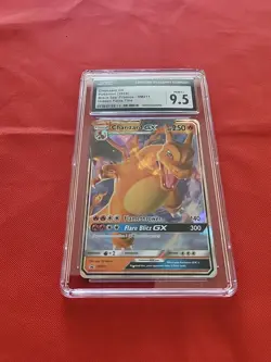 Pokemon:Charizard GX Hidden Fates Tins Black Star Promo SM211 - CGC 9.5 Mint + - Image 5