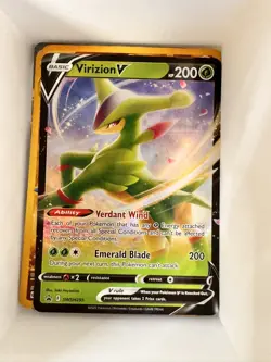 Virizion V Promo SWSH: Sword & Shield Promo Cards SWSH295 LP - Image 1