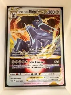 Origin Forme Dialga VSTAR Promo SWSH: Sword & Shield Promo Cards SWSH256 LP - Image 1