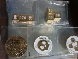 Pokemon Card Game Charizard UPC GOLD COINS/DICE Mint/SEALED - Image 1