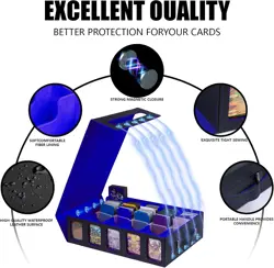 3900+Trading Card Storage Box MTG Commander Deck Box TCG Deck Case with Display - Image 3